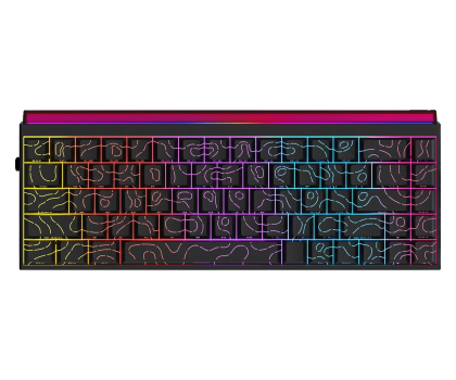 Klawiatura Ajazz NK68 Red Switch czarna